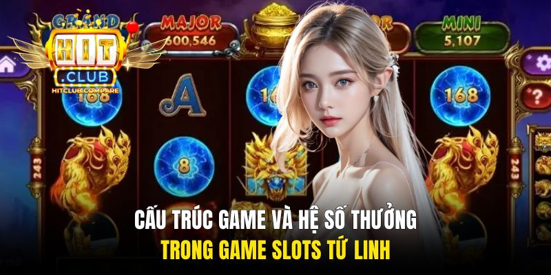 Kho Báu Tứ Linh - Game Slots Đổi Thưởng Hot Nhất HITCLUB 2 Hiểu rõ cấu trúc cùng hệ số trả thưởng trong game
