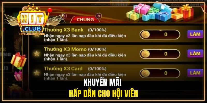 Trang Chủ HitClub 14 Khuyến mãi hấp dẫn cho hội viên