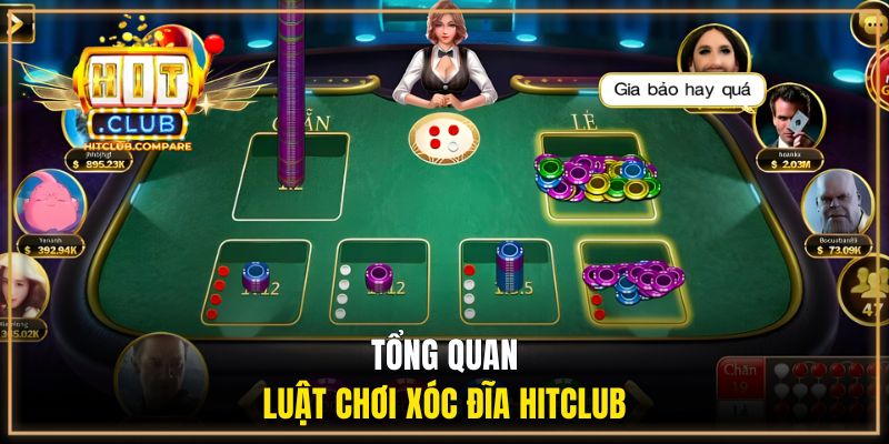 Xóc Đĩa HITCLUB - Cách Chơi Chuẩn & Mẹo Đặt Cược Bất Bại 1 Tổng quan luật chơi xóc đĩa HITCLUB